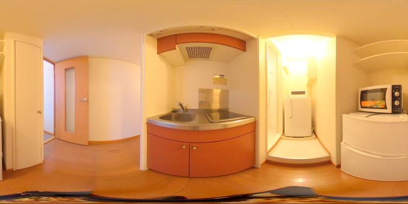 パノラマ画像キッチン