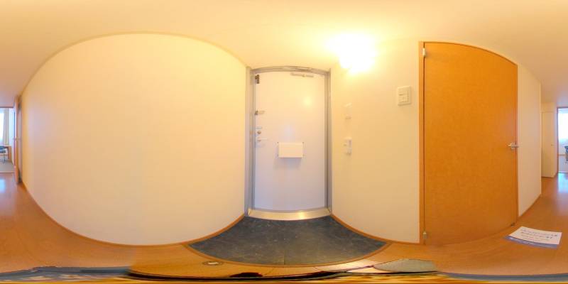 パノラマ画像玄関