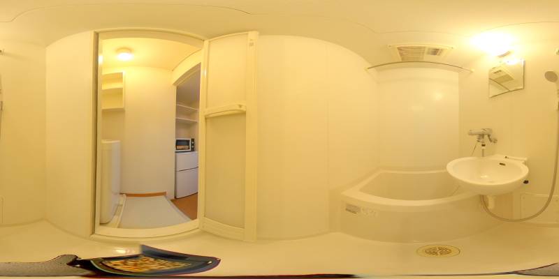 パノラマ画像バスルーム