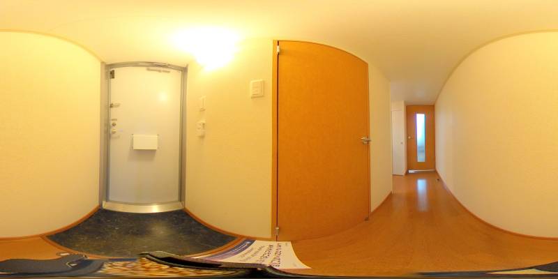 パノラマ画像玄関