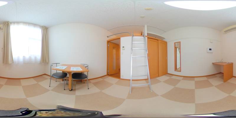 パノラマ画像洋室