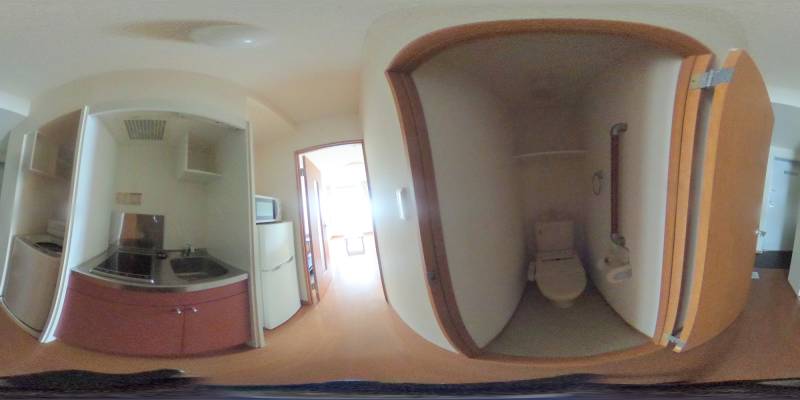 パノラマ画像トイレ