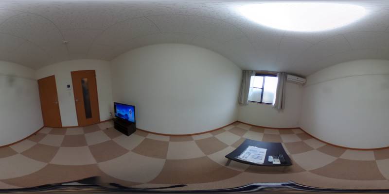 パノラマ画像洋室