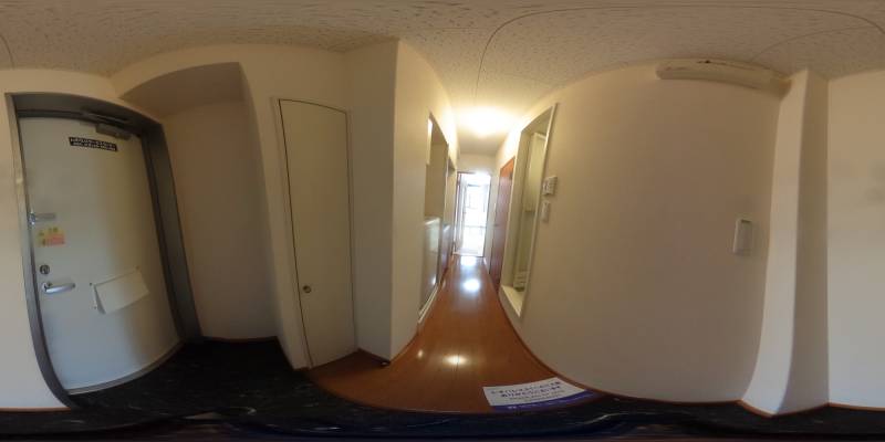 パノラマ画像玄関