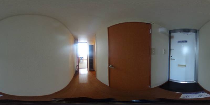 パノラマ画像玄関