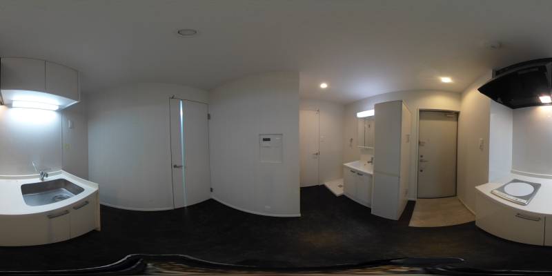 パノラマ画像玄関