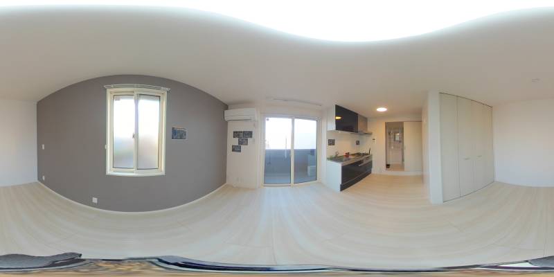 パノラマ画像リビング