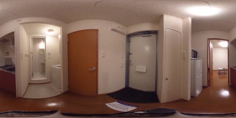 パノラマ画像玄関