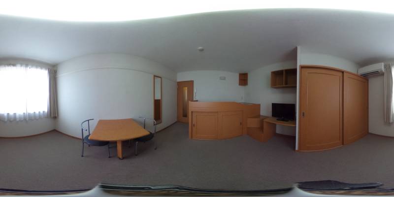 パノラマ画像洋室