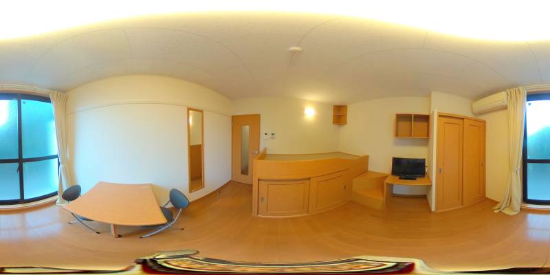 パノラマ画像洋室