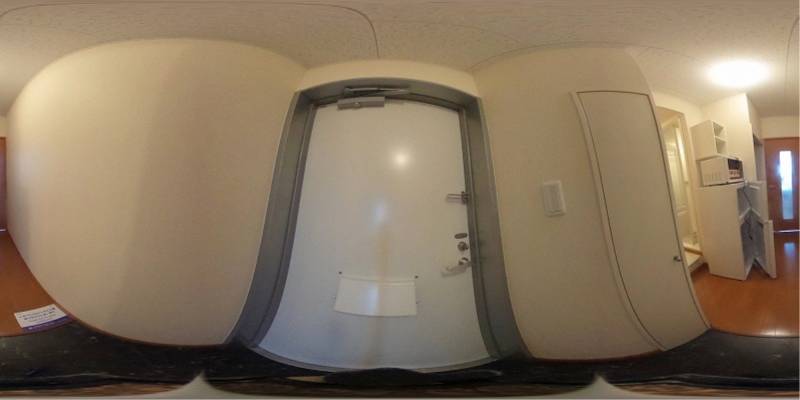 パノラマ画像玄関