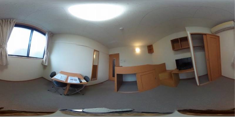 パノラマ画像洋室