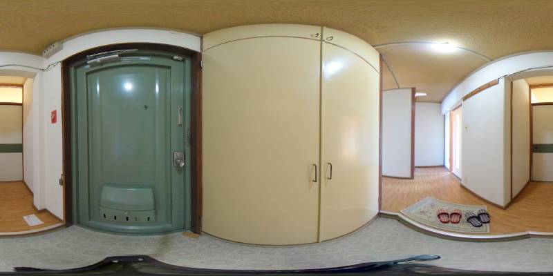 パノラマ画像玄関