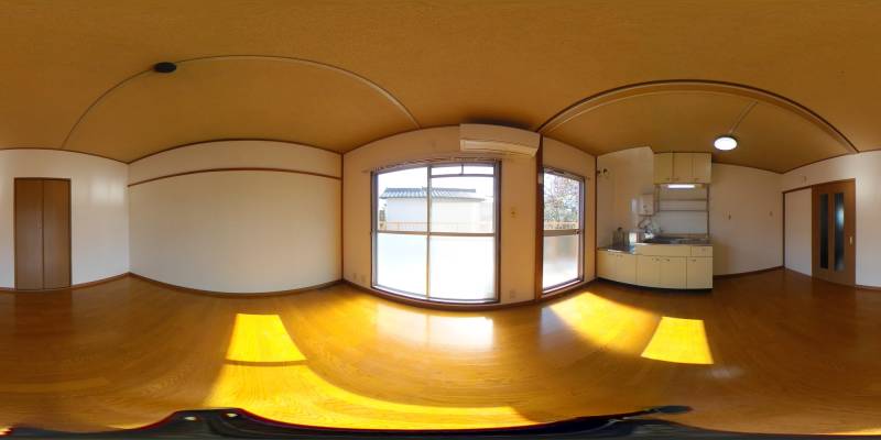 パノラマ画像リビング