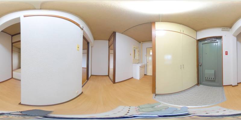 パノラマ画像玄関