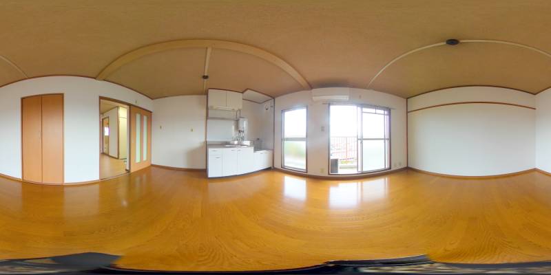 パノラマ画像リビング