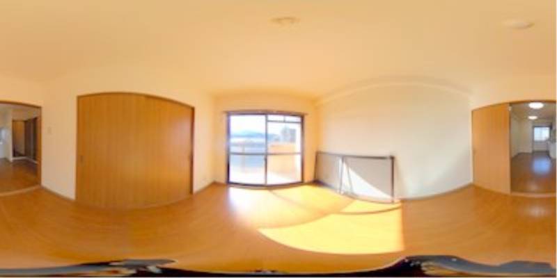 パノラマ画像洋室