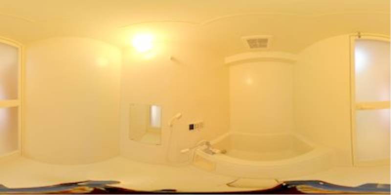 パノラマ画像バスルーム