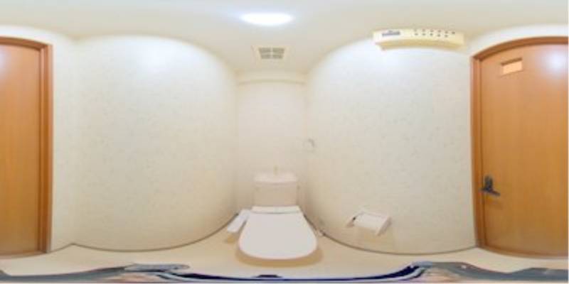 パノラマ画像トイレ