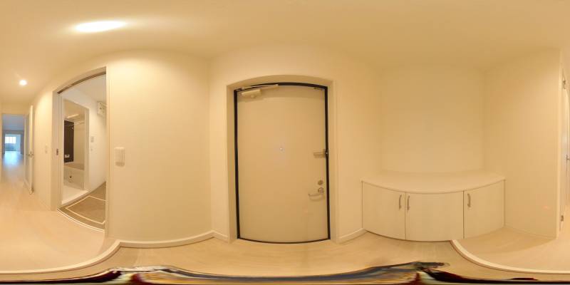 パノラマ画像玄関