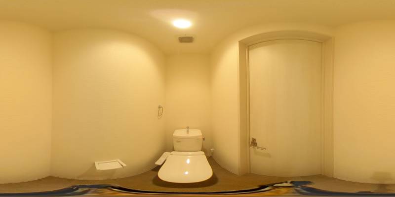 パノラマ画像トイレ