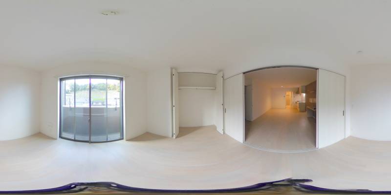 パノラマ画像洋室