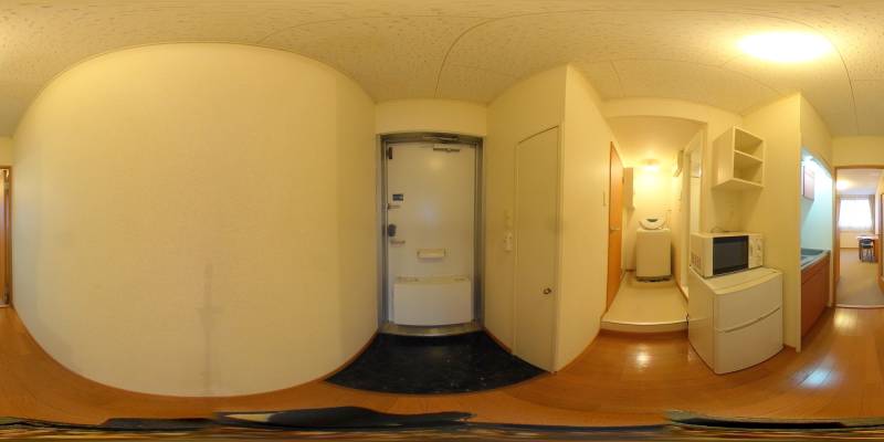 パノラマ画像玄関