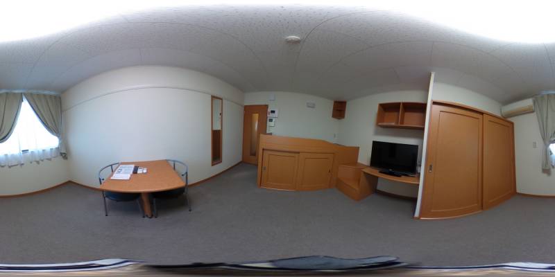 パノラマ画像リビング