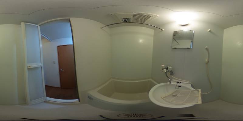 パノラマ画像バスルーム