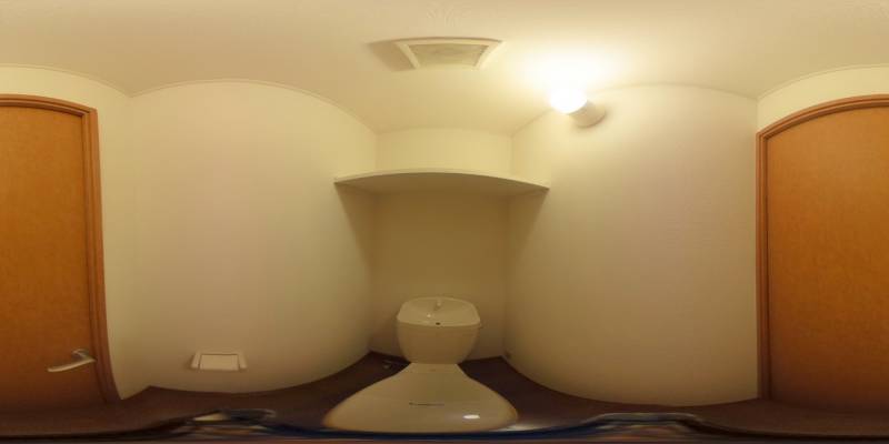 パノラマ画像トイレ