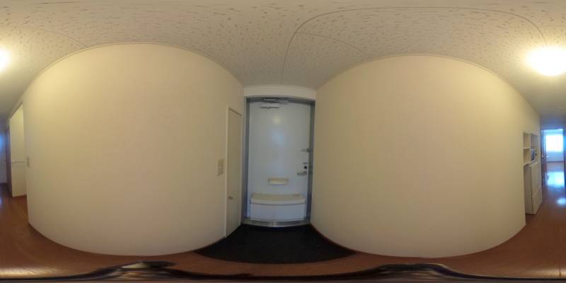 パノラマ画像玄関