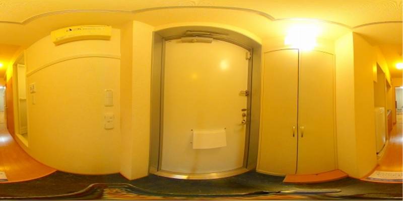 パノラマ画像玄関