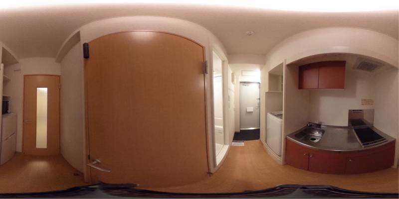 パノラマ画像キッチン