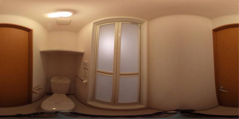 パノラマ画像トイレ