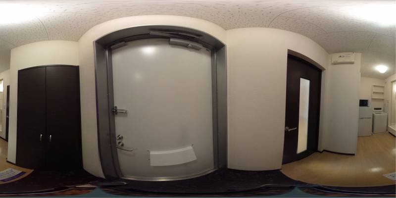 パノラマ画像玄関