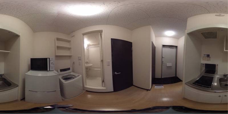 パノラマ画像キッチン