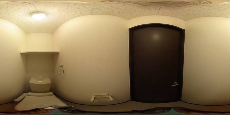 パノラマ画像トイレ