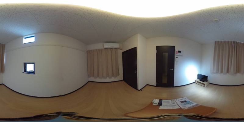 パノラマ画像洋室