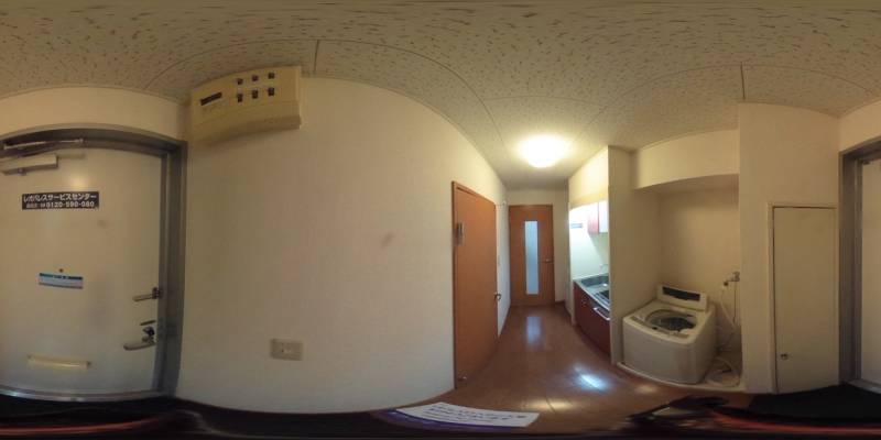 パノラマ画像玄関