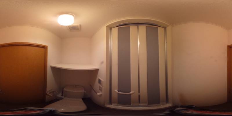 パノラマ画像トイレ