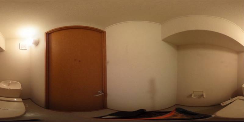 パノラマ画像トイレ