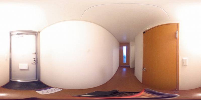 パノラマ画像玄関