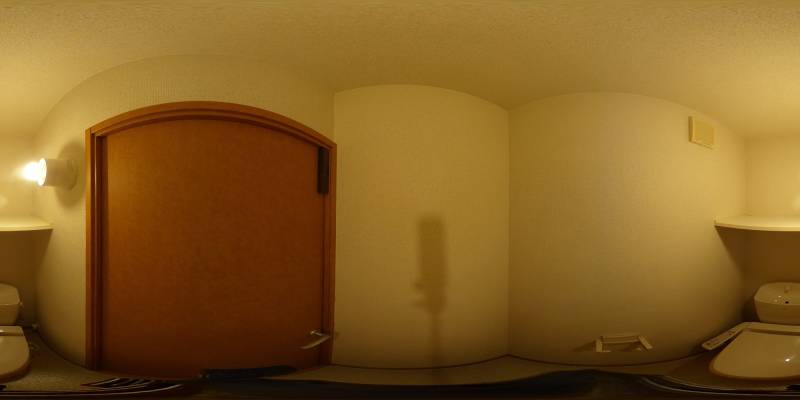パノラマ画像トイレ