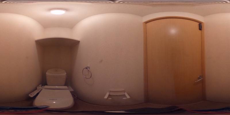 パノラマ画像トイレ