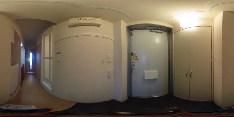 パノラマ画像玄関