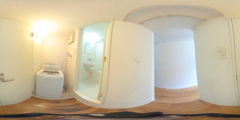 パノラマ画像洗面所