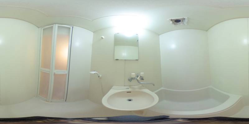 パノラマ画像バスルーム