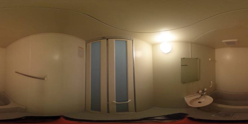 パノラマ画像バスルーム