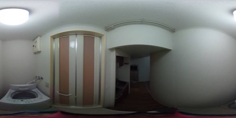 パノラマ画像洗面所