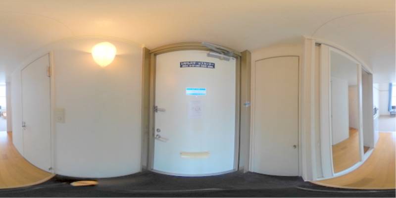 パノラマ画像玄関